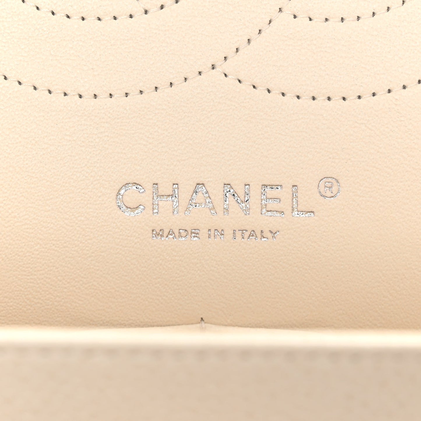 Caviar Quilted Jumbo Double Flap White