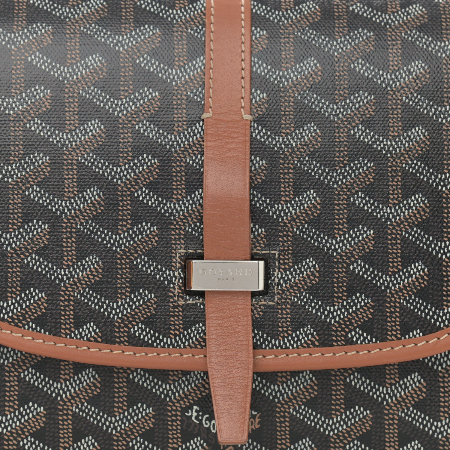 Goyard Goyardine Belvedere II PM Messenger Bag Black Gold 7 of 13