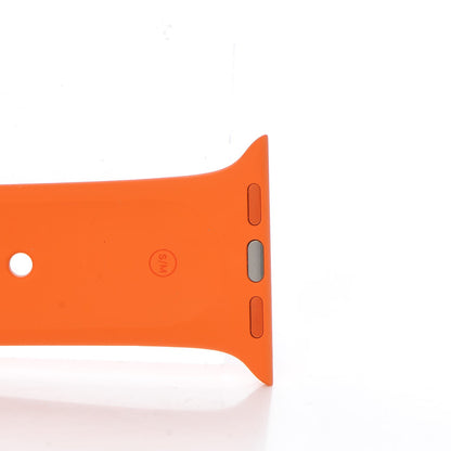 Hermes Silicone 38mm Apple Sports Watch Single Tour Band Orange 4 of 7