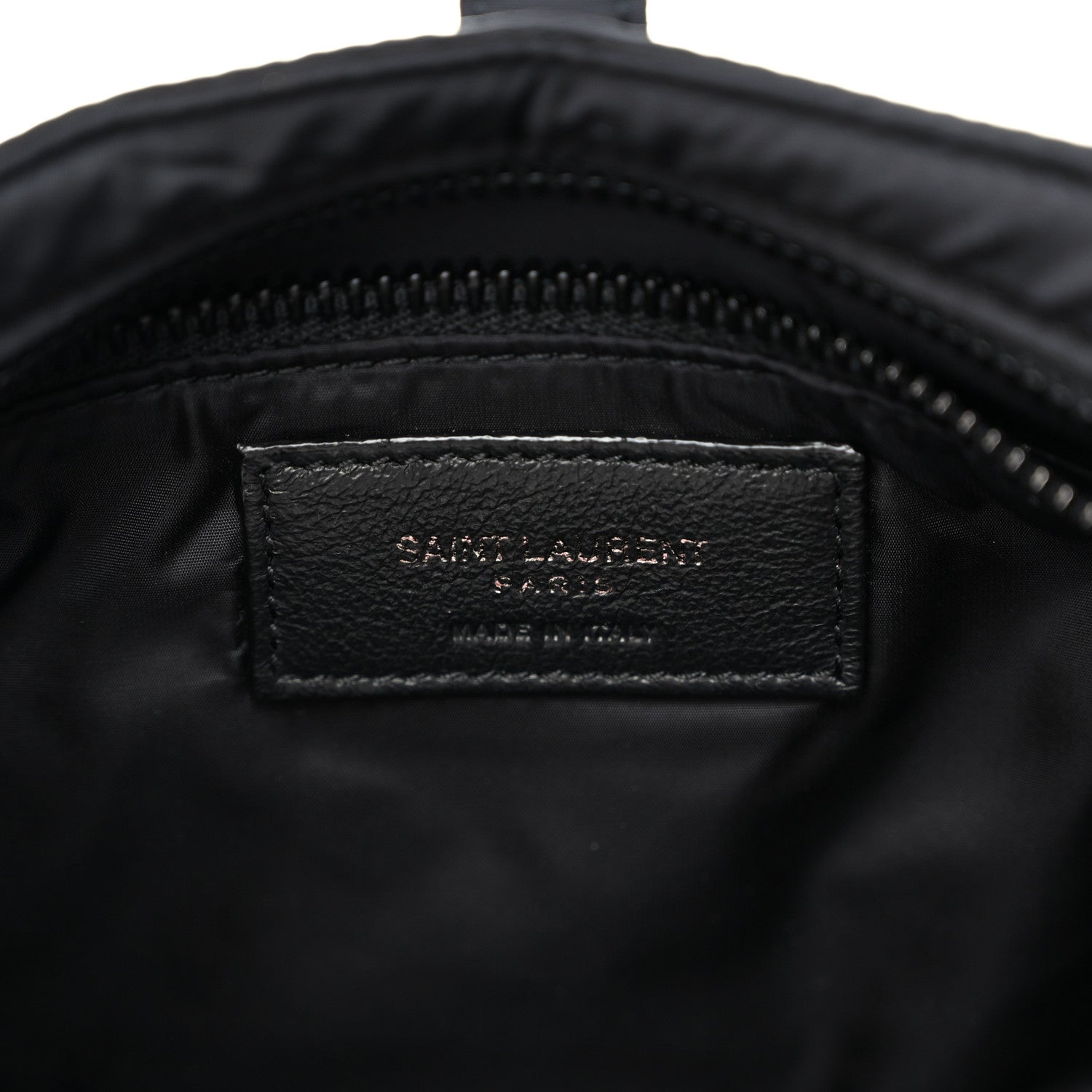 Saint Laurent Econyl Nylon Le 5 A 7 Hobo Black White 6 of 10