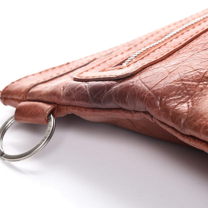 Balenciaga Agneau Arena Classic Hardware Medium Clip Brown 8 of 14