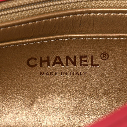 Chanel Lambskin Quilted Pearl Crush Mini Rectangular Flap Pink 6 of 10