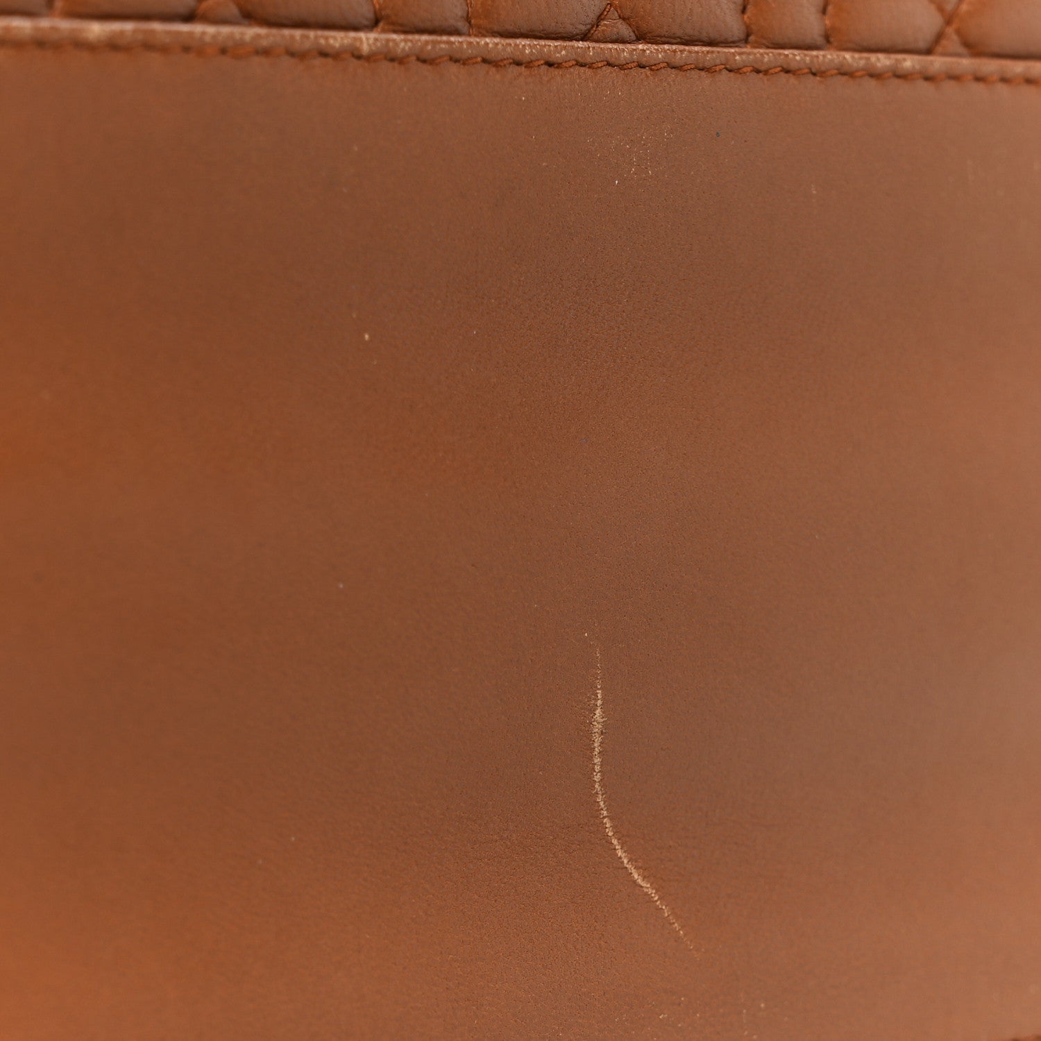 Christian Dior Lambskin Cannage Medium Lady Dior Tan 12 of 12