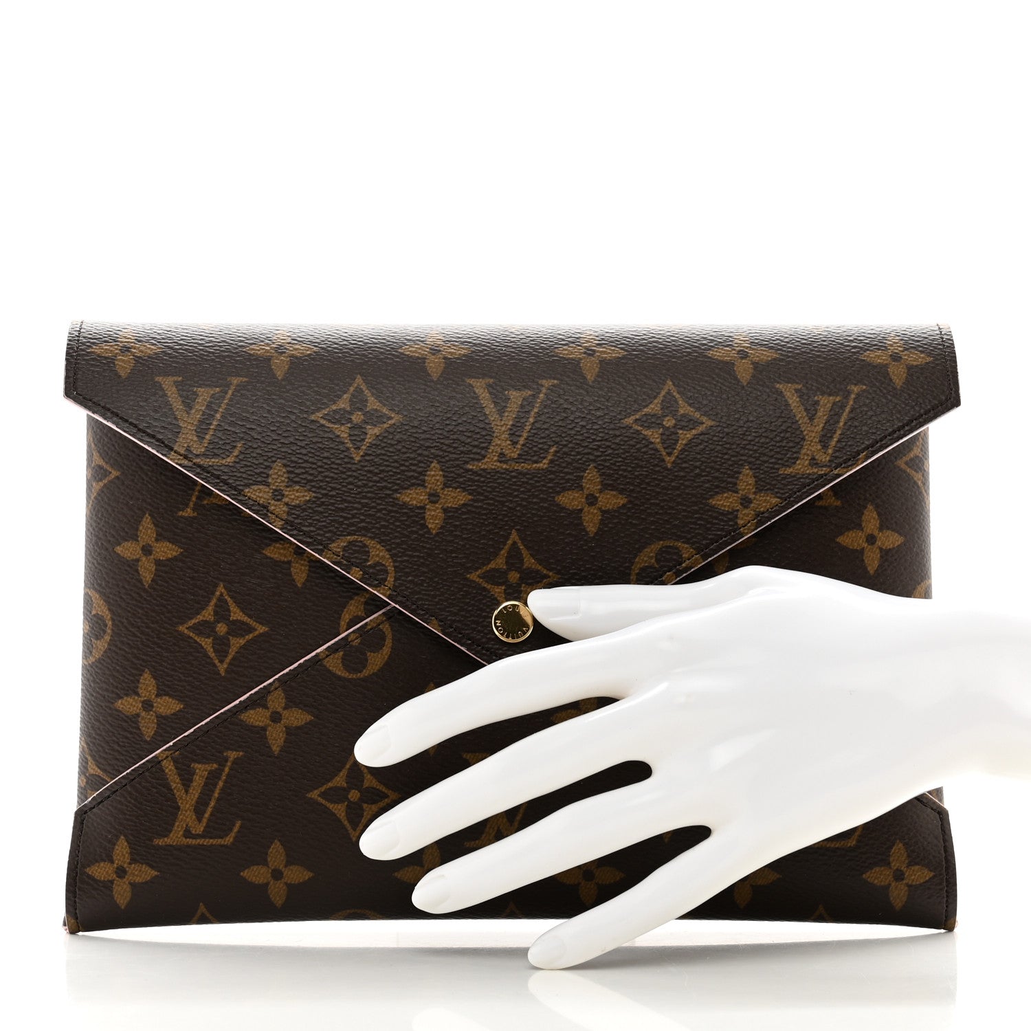 Louis Vuitton Monogram Large Kirigami Pochette Insert Rose Ballerine 2 of 7