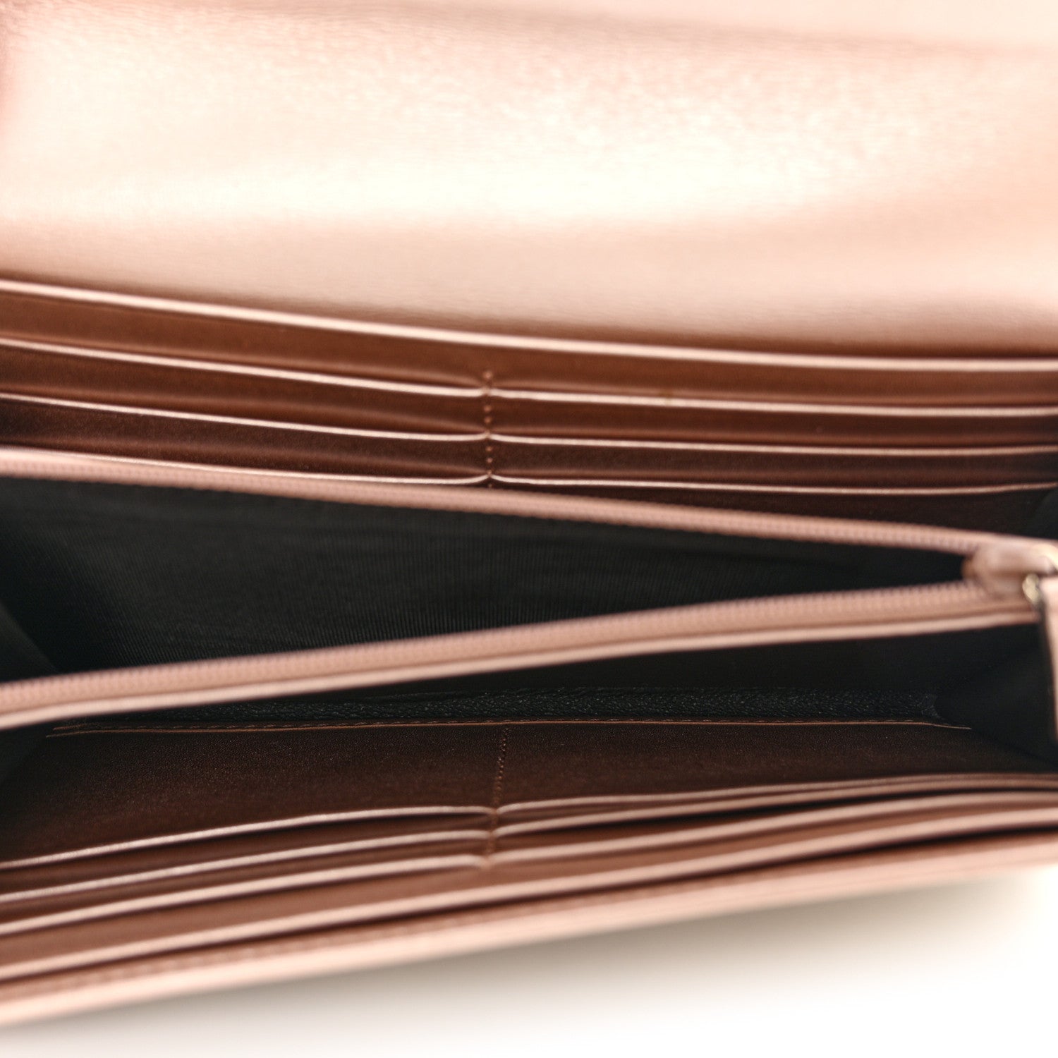 Gucci Monogram Lovely Heart Continental Wallet Light Pink 5 of 13