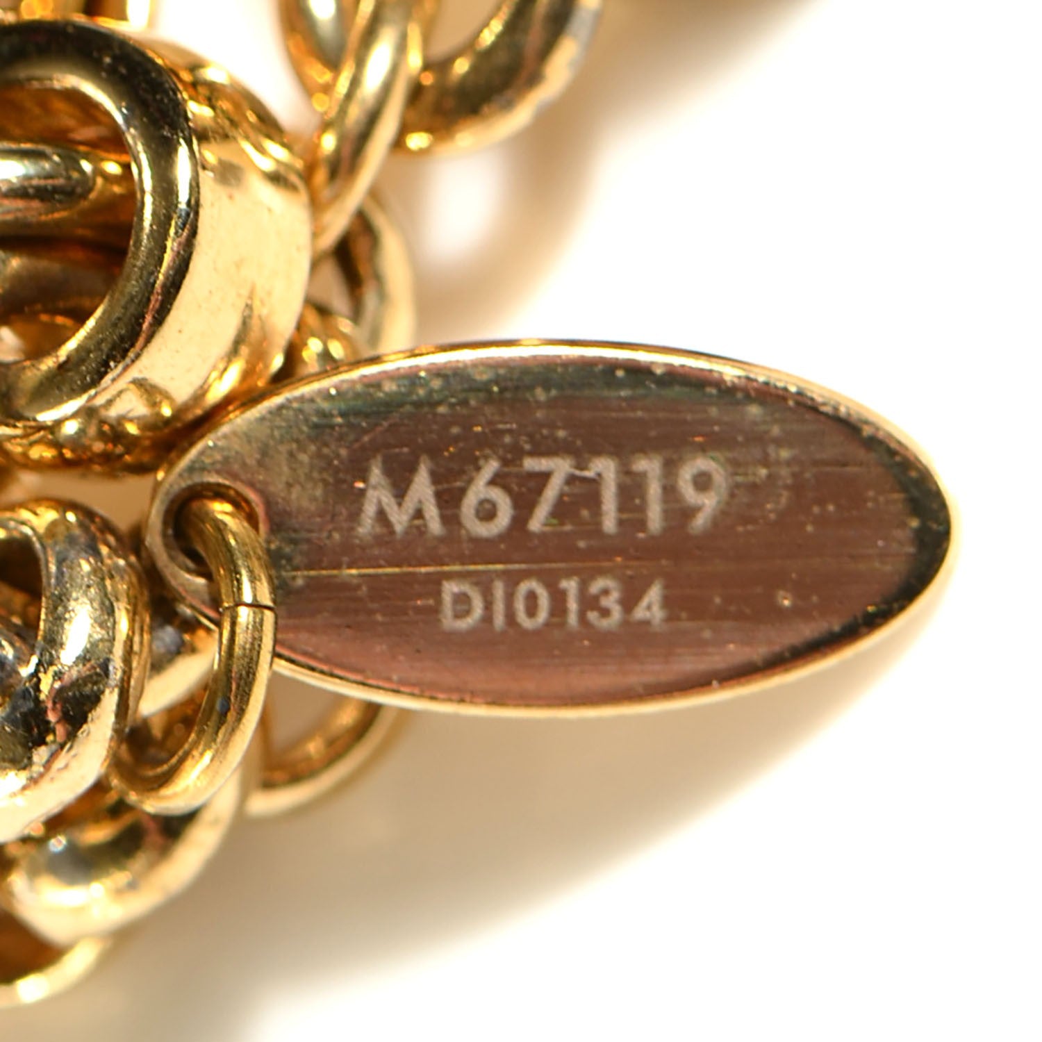 Louis Vuitton Fleur De Monogram Bag Charm Dore 6 of 7