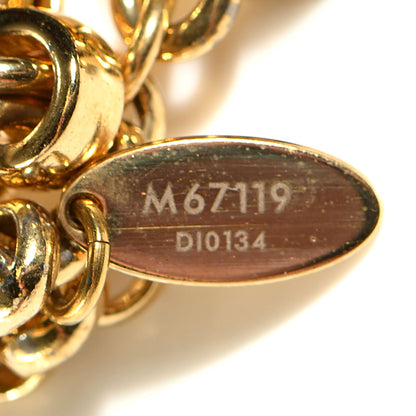 Louis Vuitton Fleur De Monogram Bag Charm Dore 6 of 7