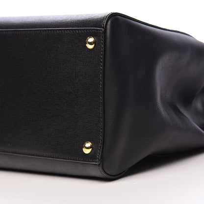 Fendi Vitello Elite Regular 2Jours Tote Black 11 of 13
