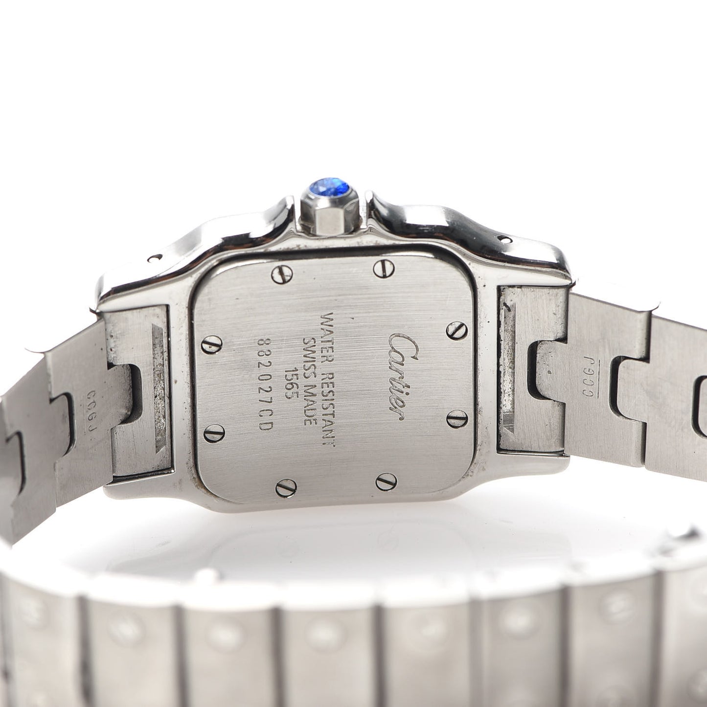 Stainless Steel 24mm Santos de Cartier Galbee Quartz Watch