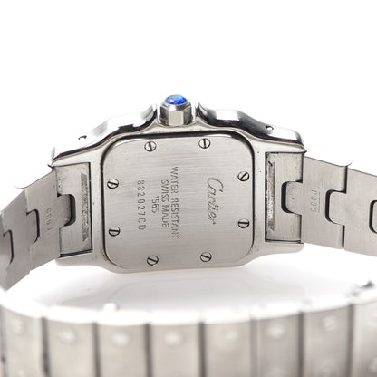 Cartier Stainless Steel 24mm Santos de Cartier Galbee Quartz Watch 4 of 7