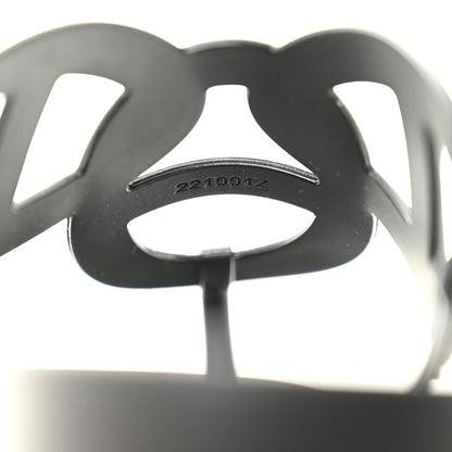 Hermes Rubber Womens Egerie Sandals 40 Black 8 of 10