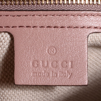 Gucci Soft Patent Small Soho Bowler Dark Cipria 6 of 7