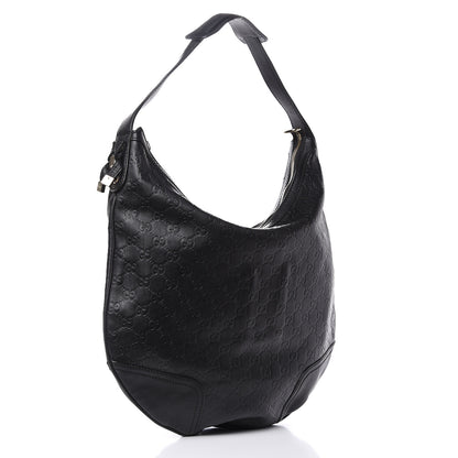 Gucci Guccissima Large Princy Hobo Black 3 of 13