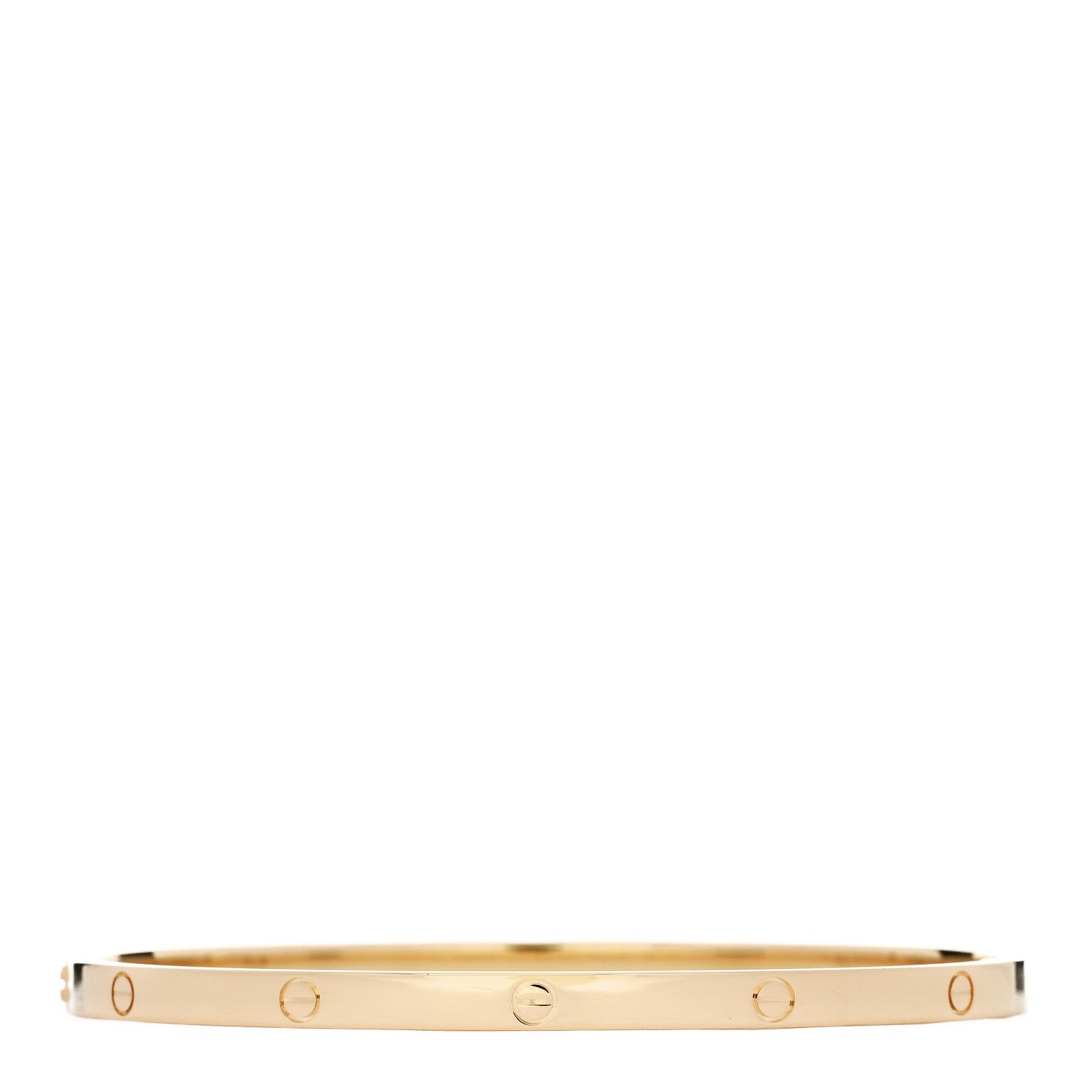 Cartier 18K Yellow Gold Small LOVE Bracelet 18 2 of 8