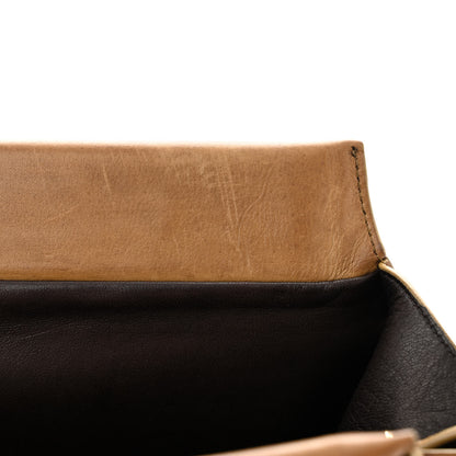 The Row Saddle Calfskin Sienna Shoulder Bag Camel 13 of 17
