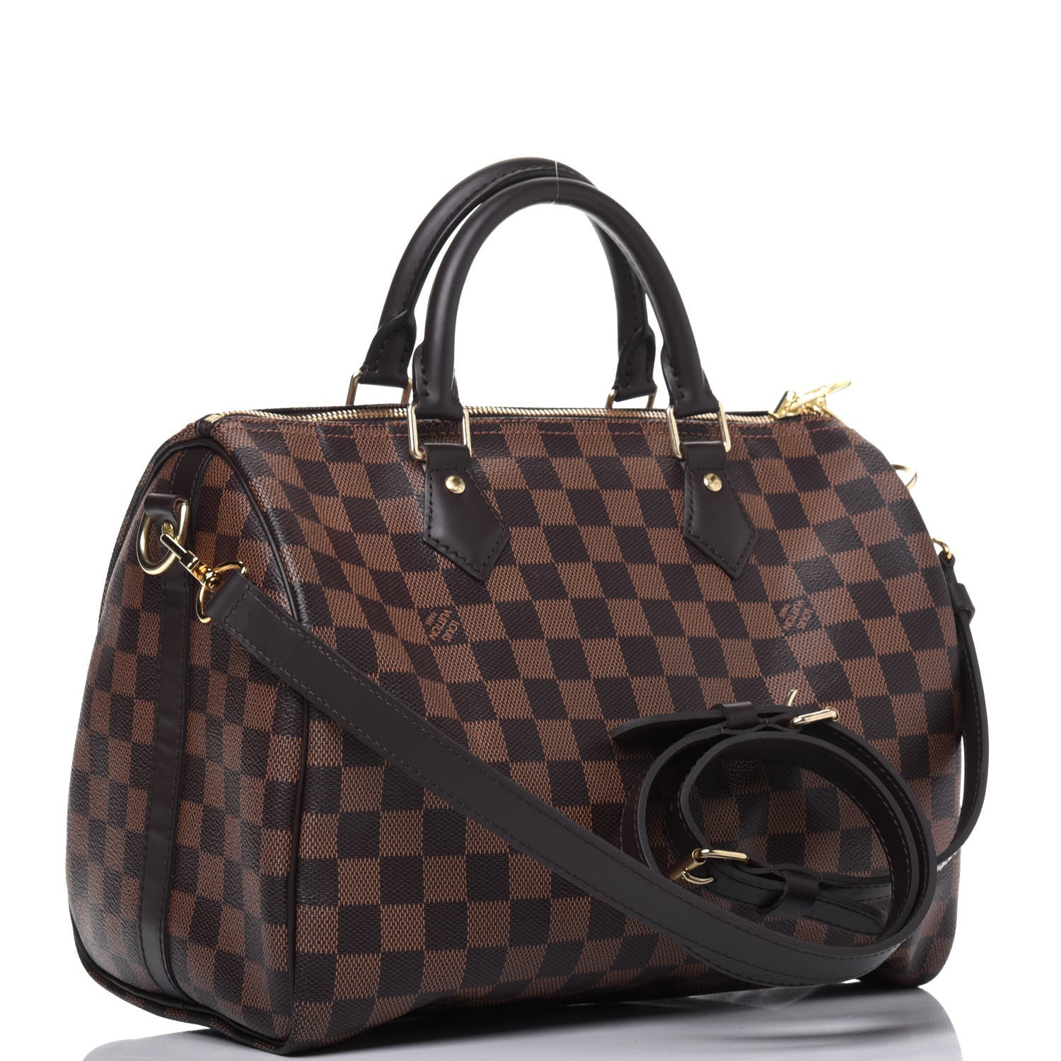 Louis Vuitton Damier Ebene Speedy Bandouliere 30 4 of 27