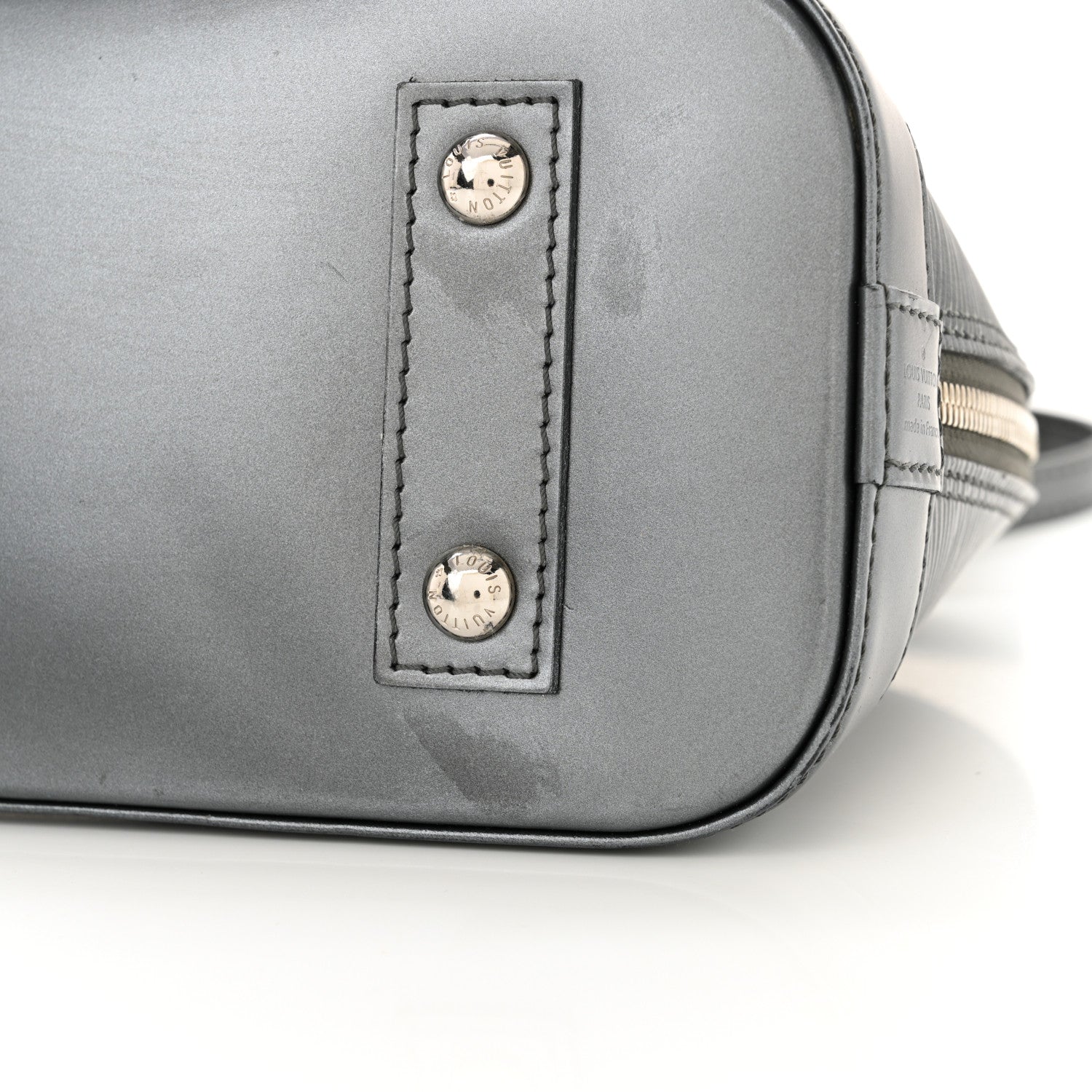 Louis Vuitton Epi Alma BB Anthracite Nacre 12 of 12