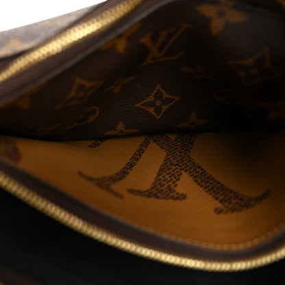 Louis Vuitton Reverse Monogram Giant Double Zip Pochette 7 of 12