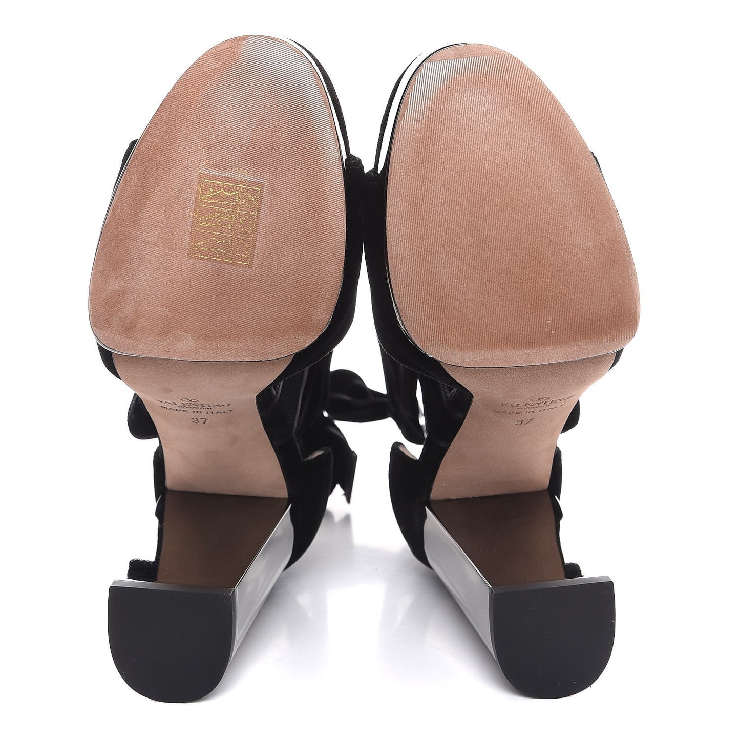 Velvet Ballet Fever Ankle Strap Sandals Heels 37 Black
