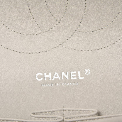 Chanel Iridescent Caviar Quilted Jumbo Double Flap White 9 of 10