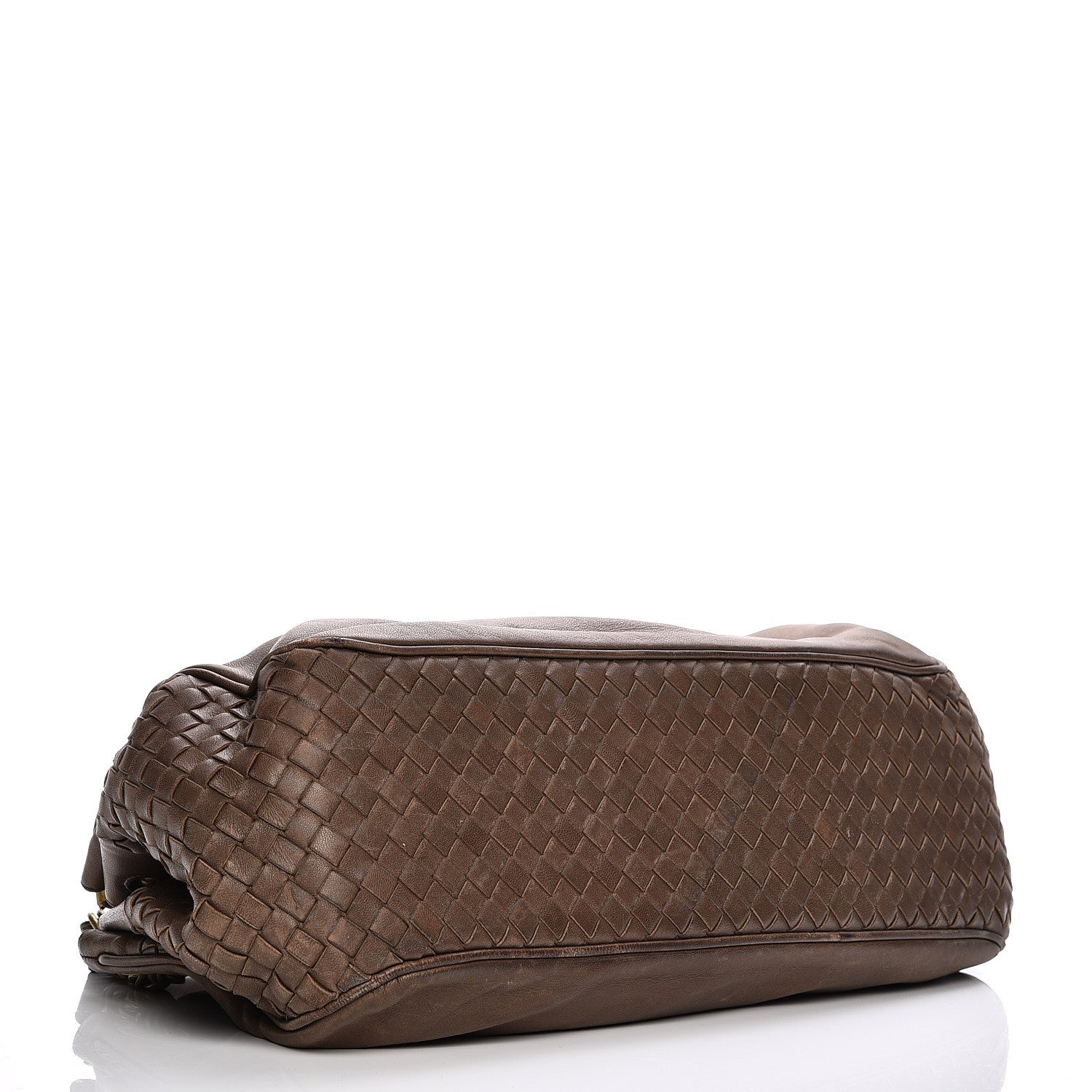 Bottega Veneta Nappa Intrecciato Napoli Shoulder Bag Pepe 12 of 18