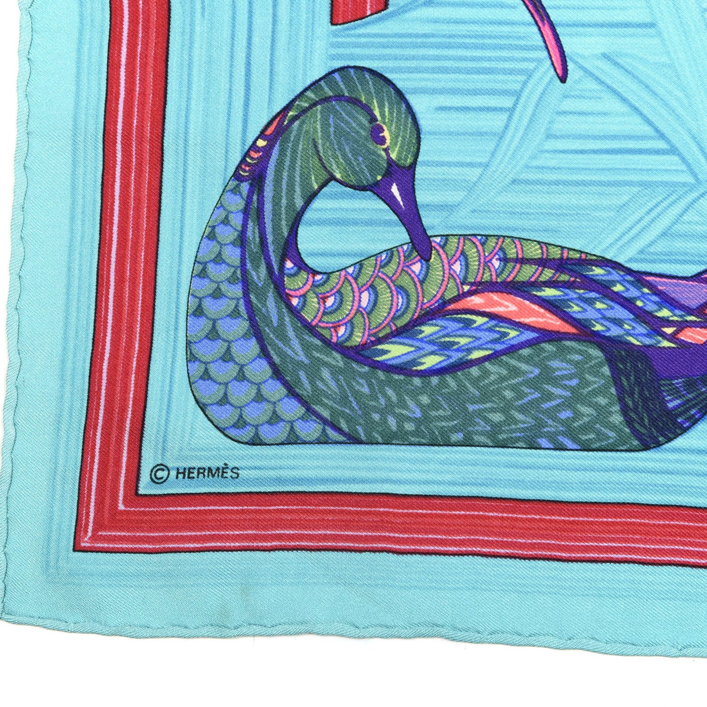 Silk La Mare aux Canards Scarf 90