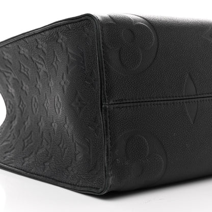 Louis Vuitton Empreinte Monogram Giant OnTheGo MM Black 8 of 10