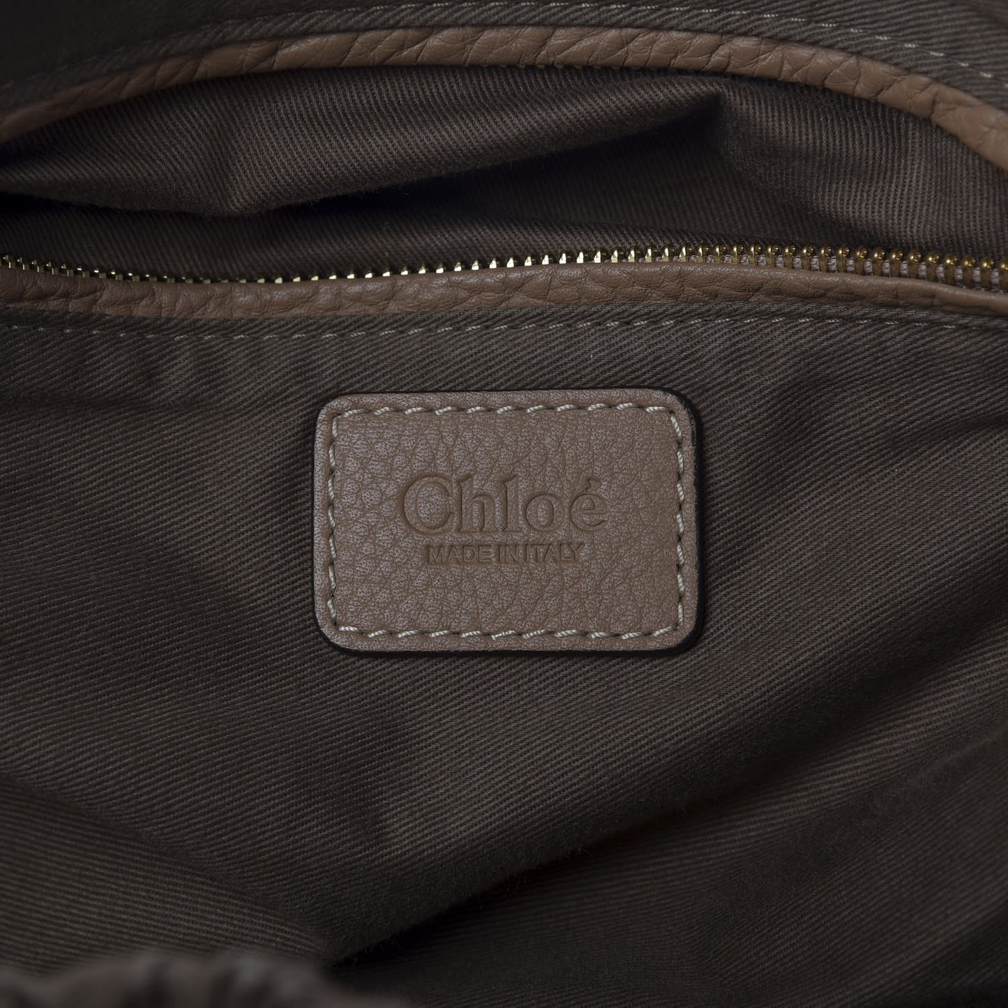 Calfskin Large New Marcie Tote Nut