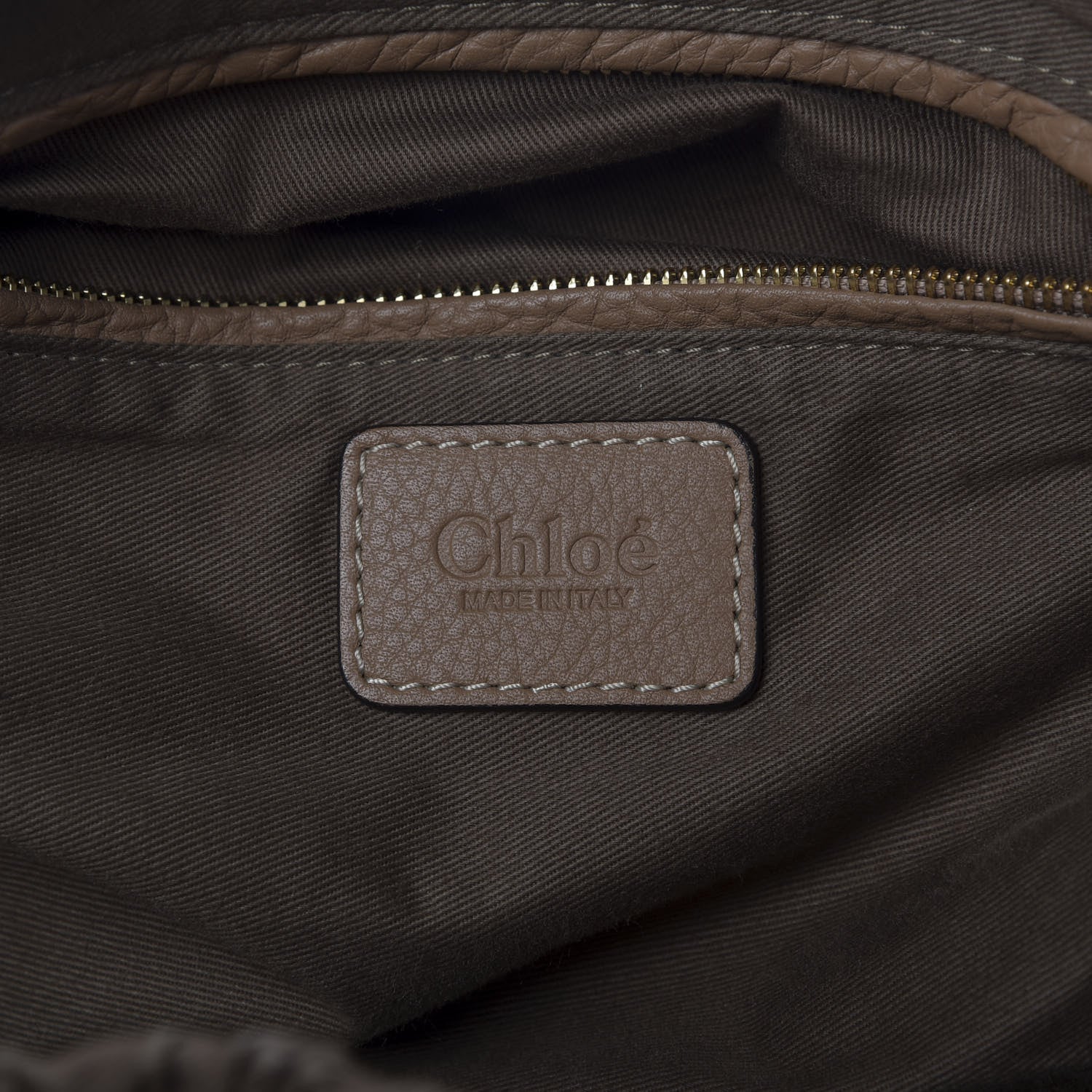 Chloe Calfskin Large New Marcie Tote Nut 9 of 13
