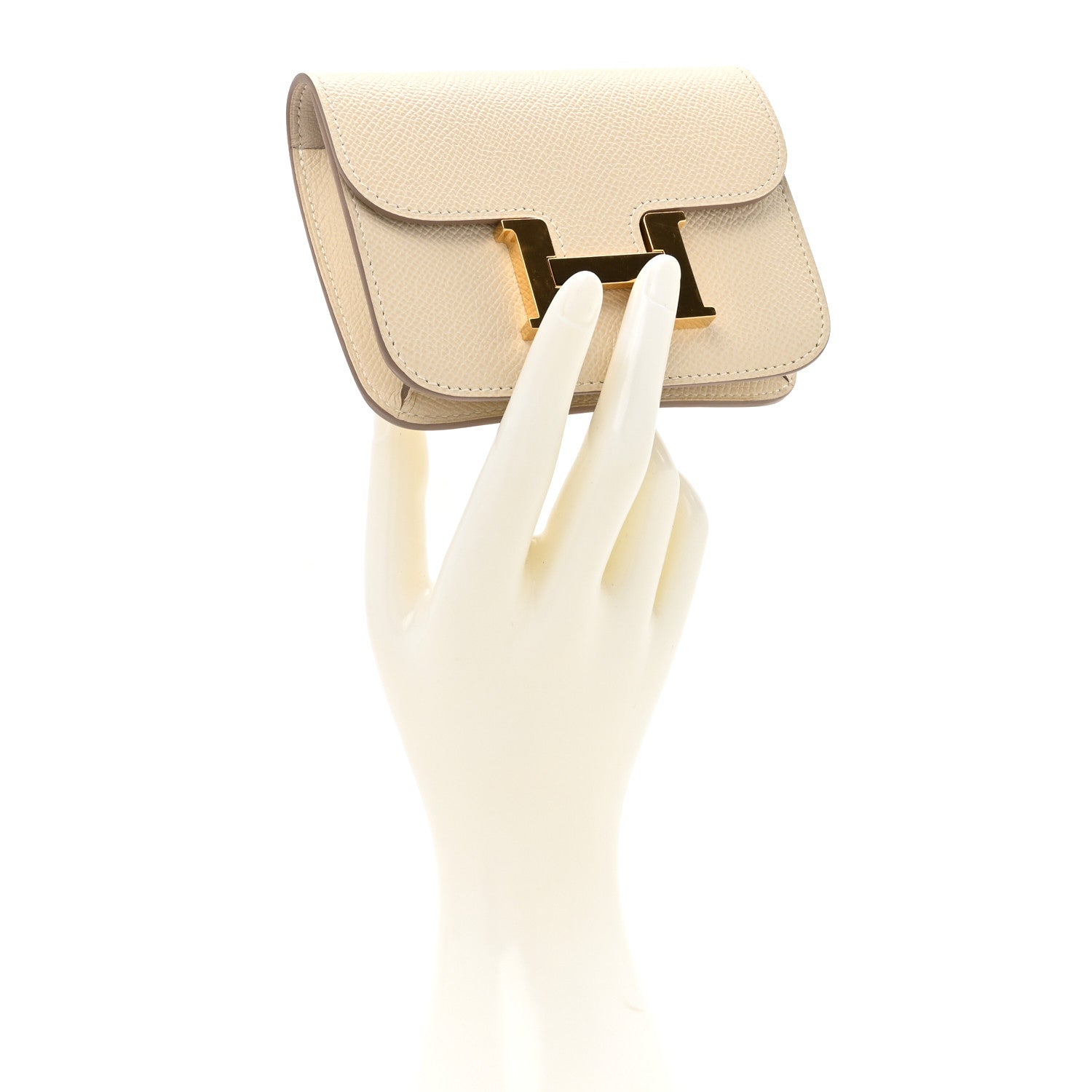 Hermes Epsom Constance Slim Wallet Craie 2 of 11