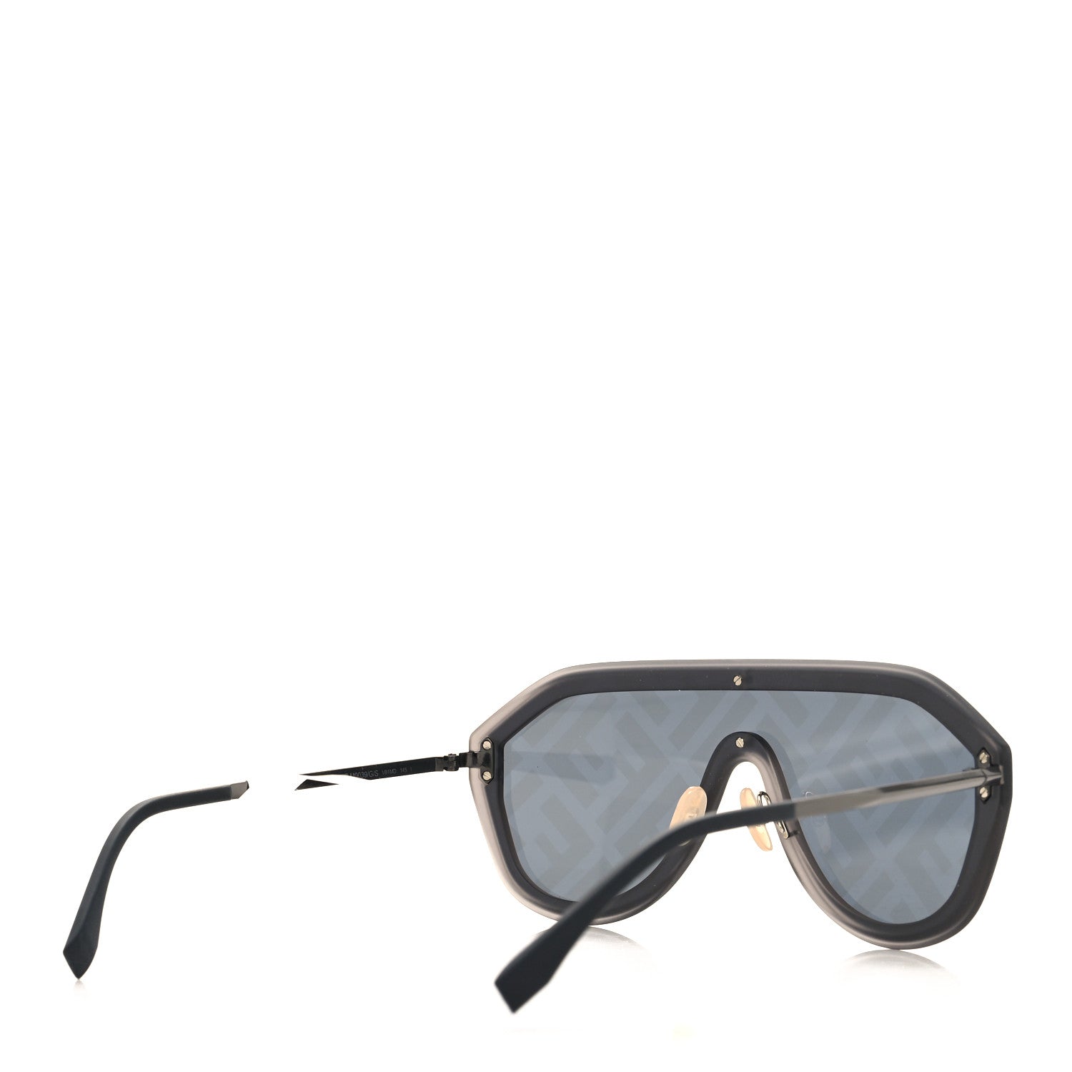 Fendi FF Fabulous Shield Sunglasses FF M0039/G/S Black 4 of 8