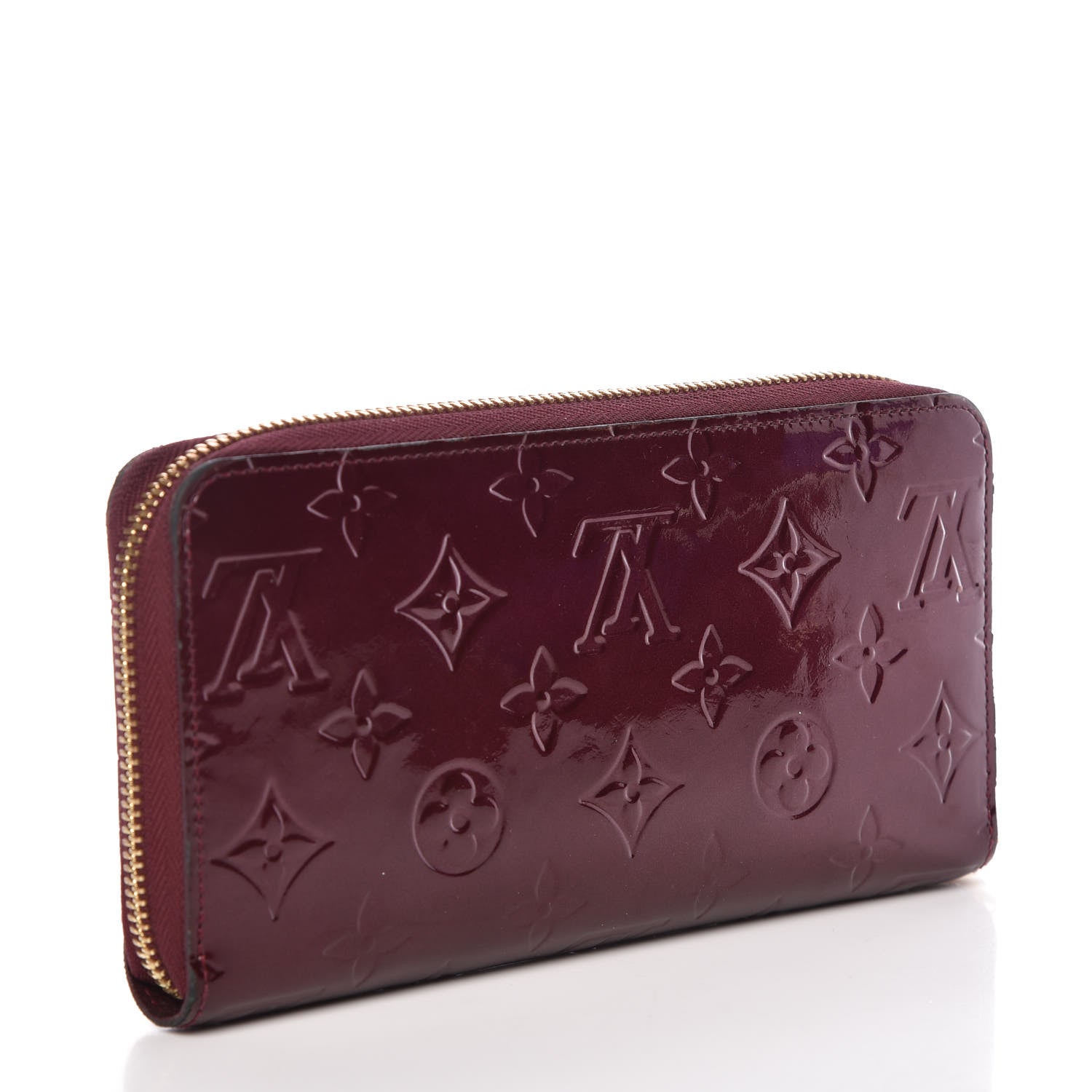 Louis Vuitton Vernis Zippy Wallet Rouge Fauviste 3 of 12