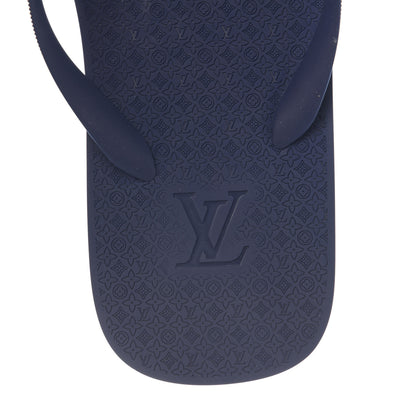 Louis Vuitton Rubber Mens Molitor Thong Sandals 10 Marine 6 of 7