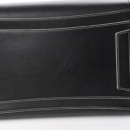Givenchy Calfskin Contrast Stitched Medium Antigona Black 11 of 14