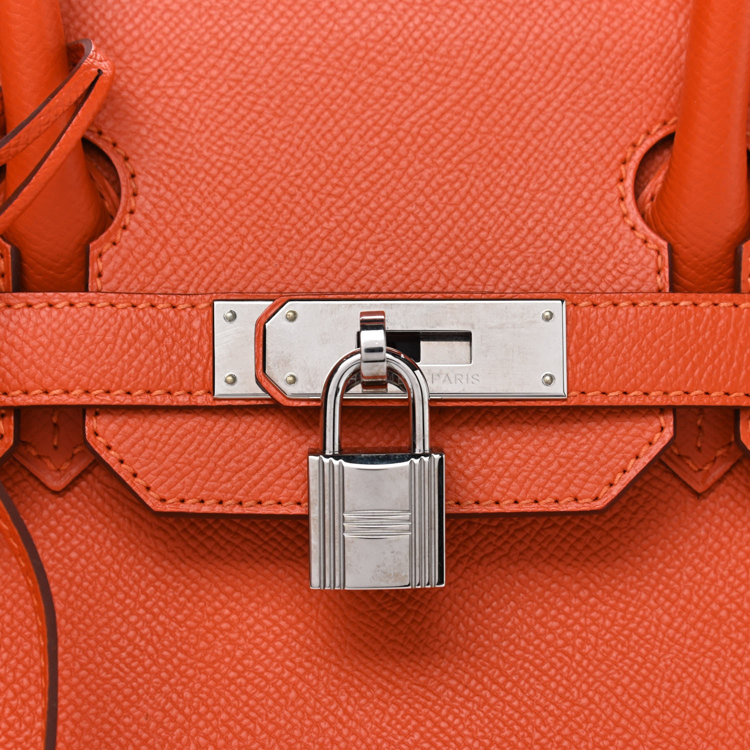Hermes Epsom Birkin 30 Feu 7 of 9