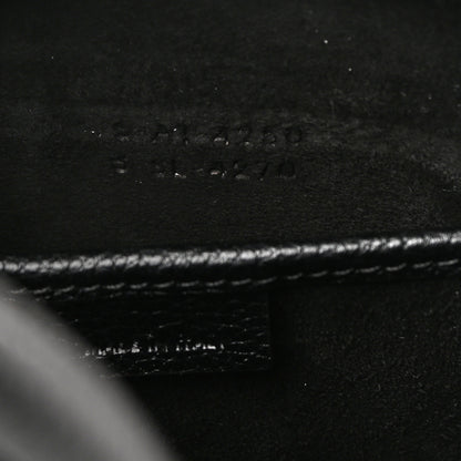 Celine Drummed Calfskin Nano Luggage Black 6 of 11