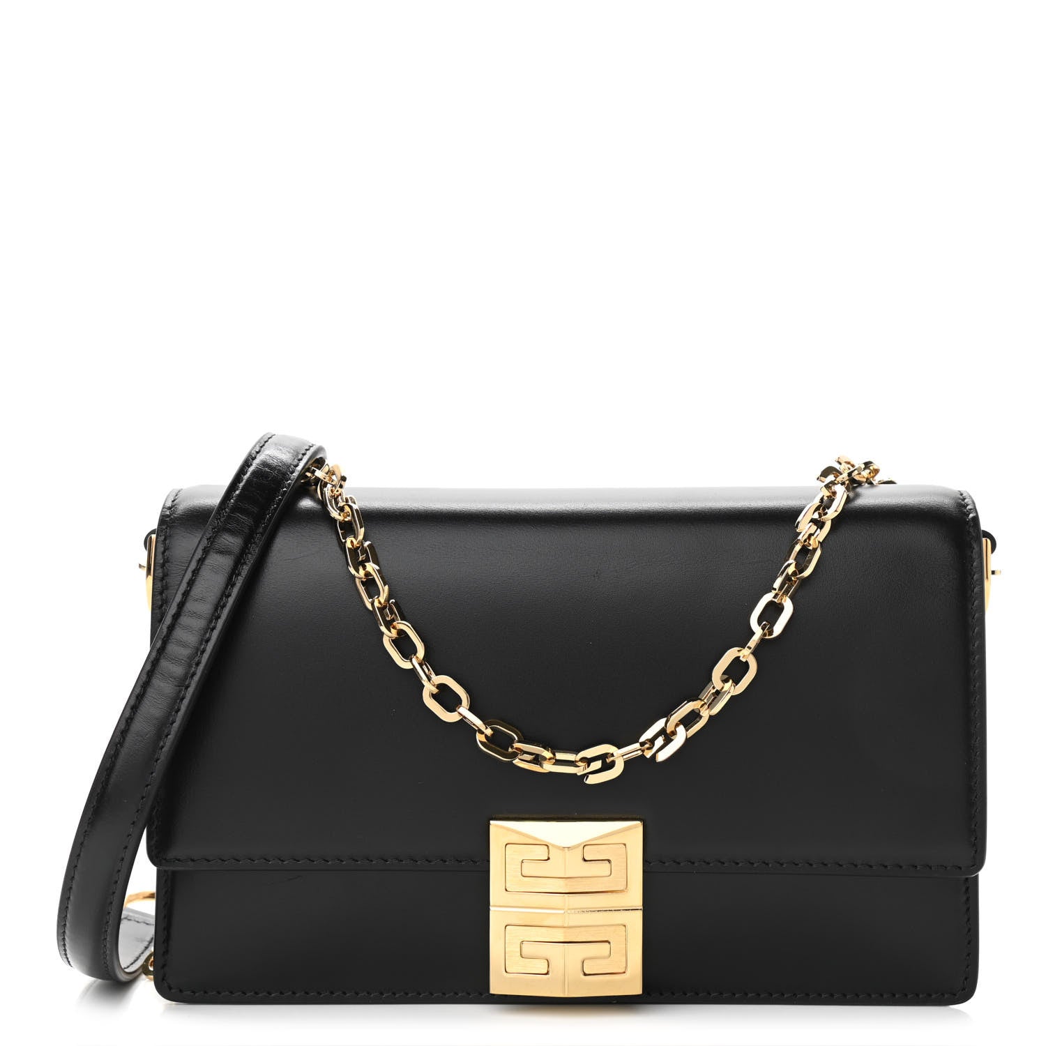 Givenchy Calfskin Small 4G Chain Crossbody Black 1 of 10