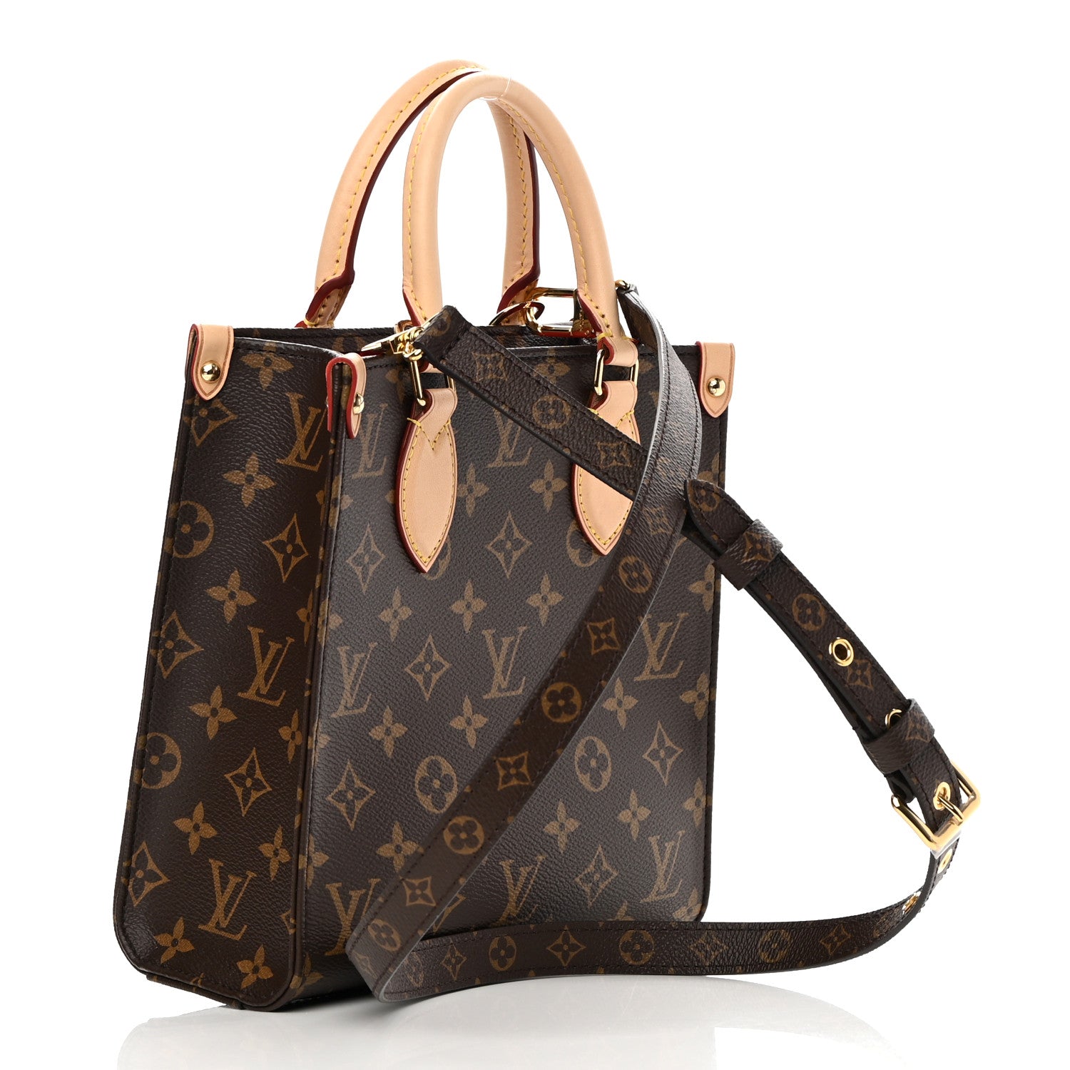 Louis Vuitton Monogram Sac Plat BB 3 of 11