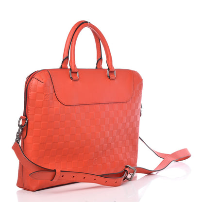 Louis Vuitton Damier Infini Porte-Documents Jour Briefcase Magma 3 of 6