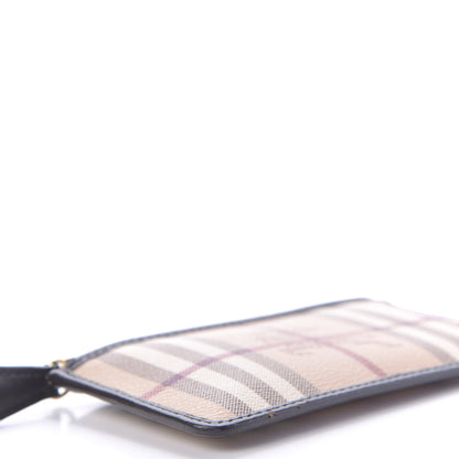 Burberry Haymarket Check Lindal Coin Case Chocolate 6 of 8