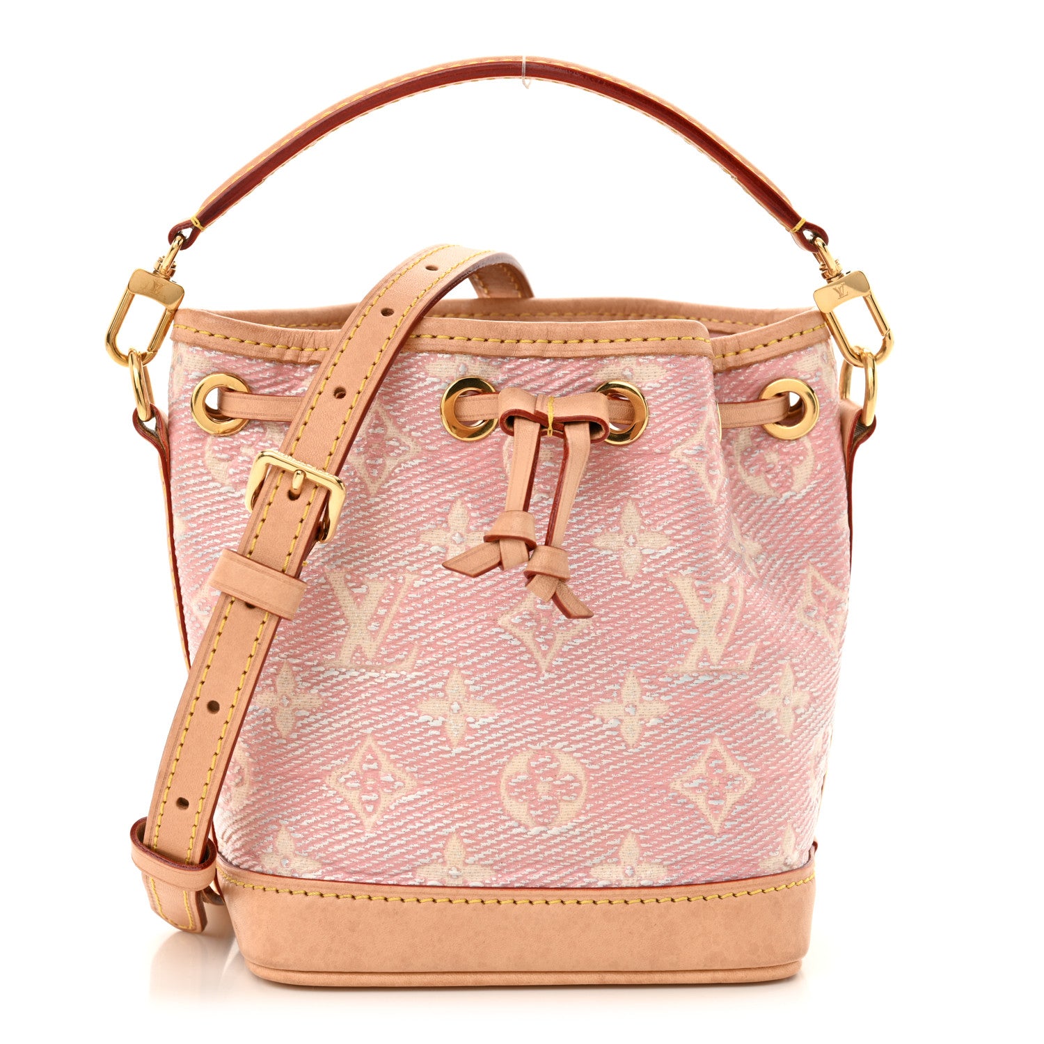 Louis Vuitton Monoglam Nano Noe Rose 1 of 11