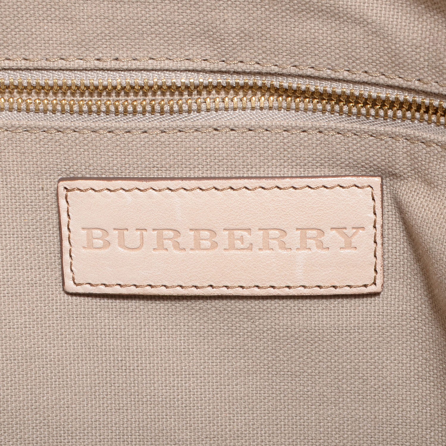 Burberry House Check Medium Ashwood Hobo White 6 of 11