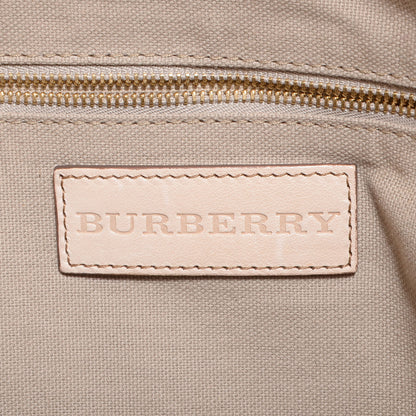 Burberry House Check Medium Ashwood Hobo White 6 of 11