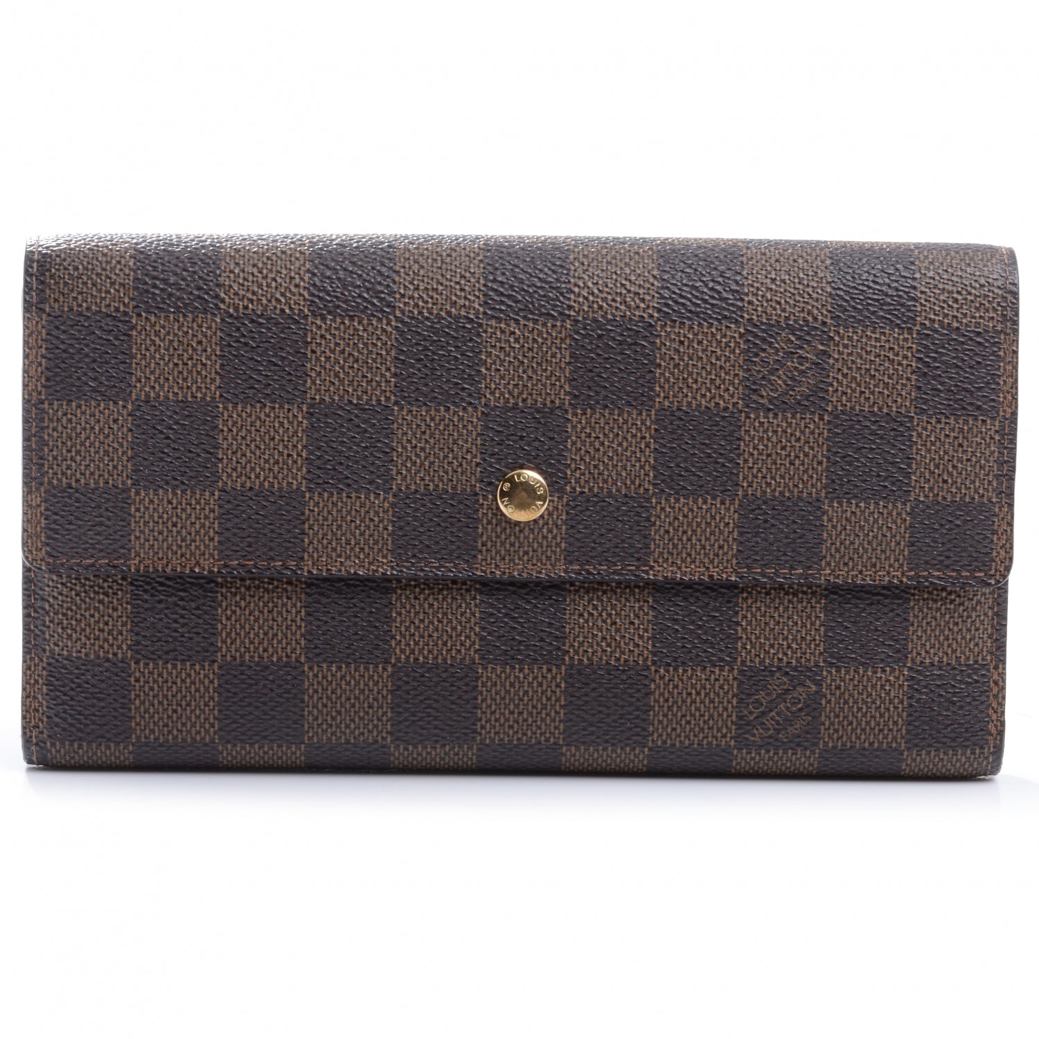 Louis Vuitton Damier Ebene Sarah Wallet 1 of 7