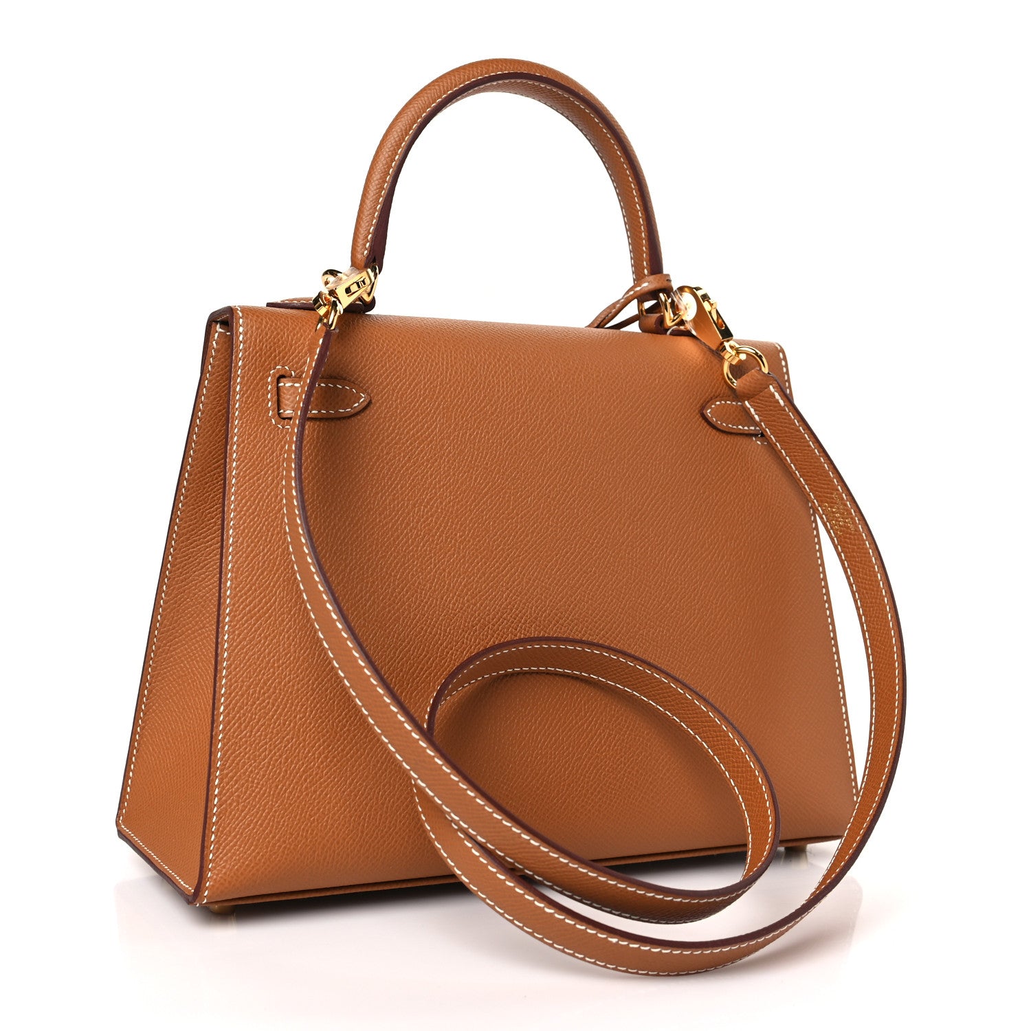 Hermes Epsom Kelly Sellier 25 Gold 3 of 9
