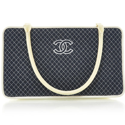 Chanel Patent Jersey Quilted 1 of 9