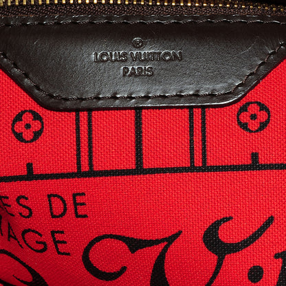 Louis Vuitton Damier Ebene Neverfull GM 5 of 8