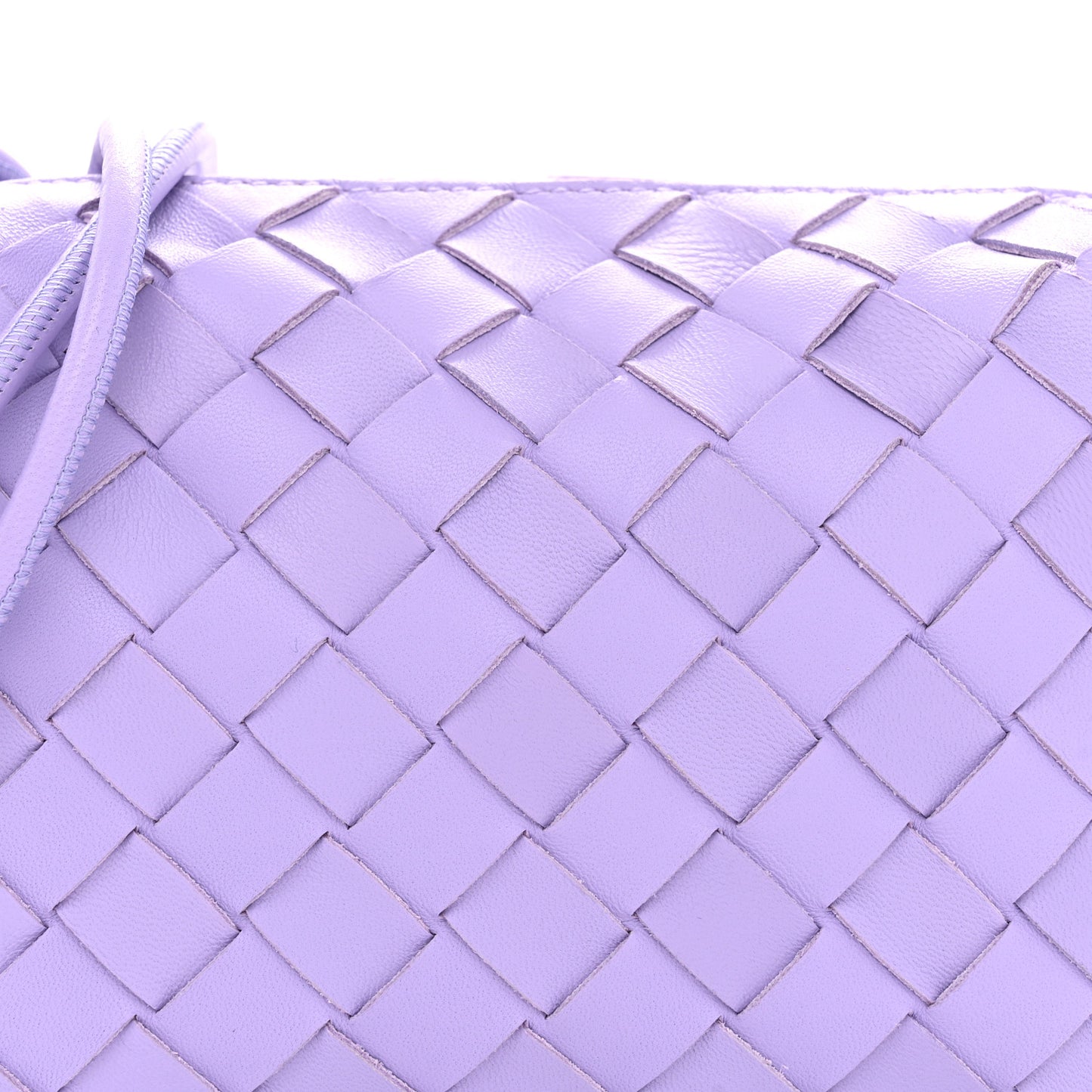 Nappa Intrecciato Mini Loop Camera Bag Wisteria