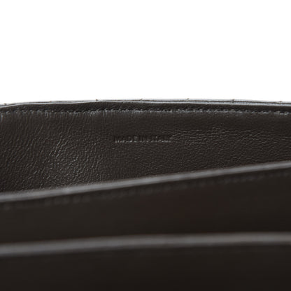 Celine Calfskin Quilted Medium C Bag Dark Brown 10 of 12