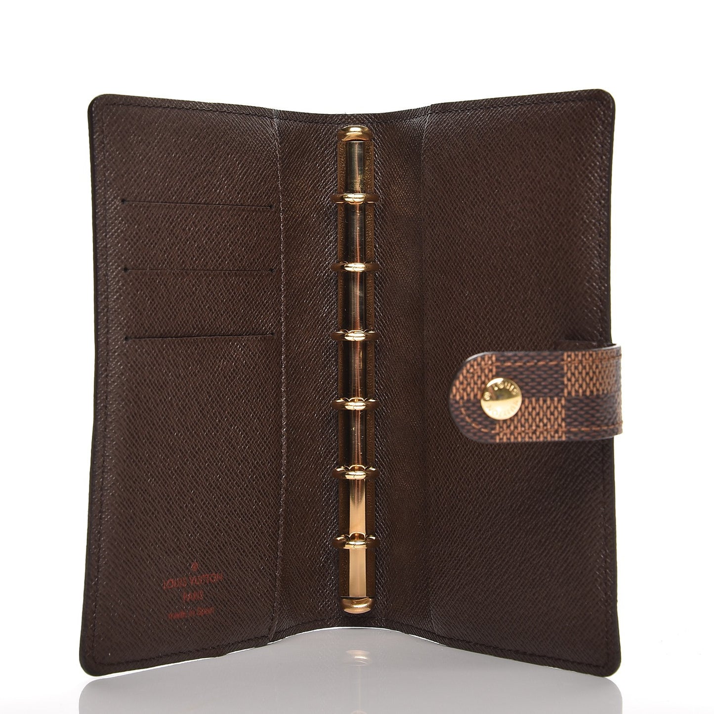Damier Ebene Small Ring Agenda Cover